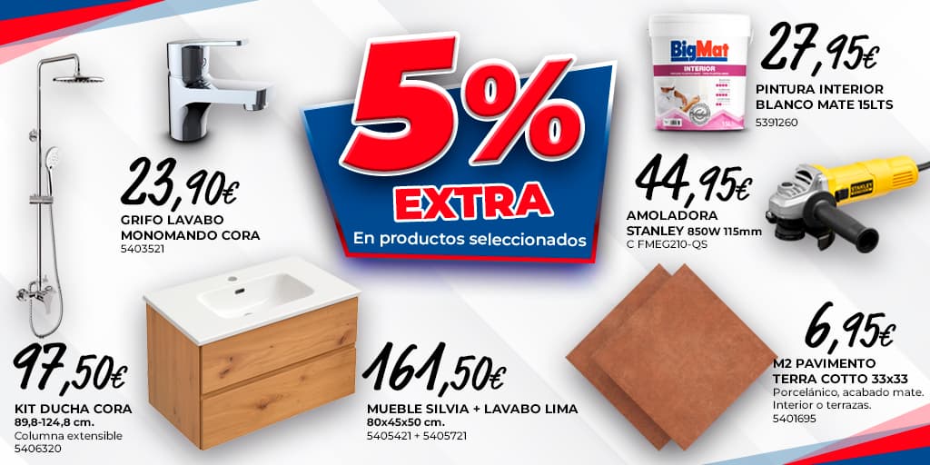 exposición baños y cocinas BigMat LUCAM Burriana